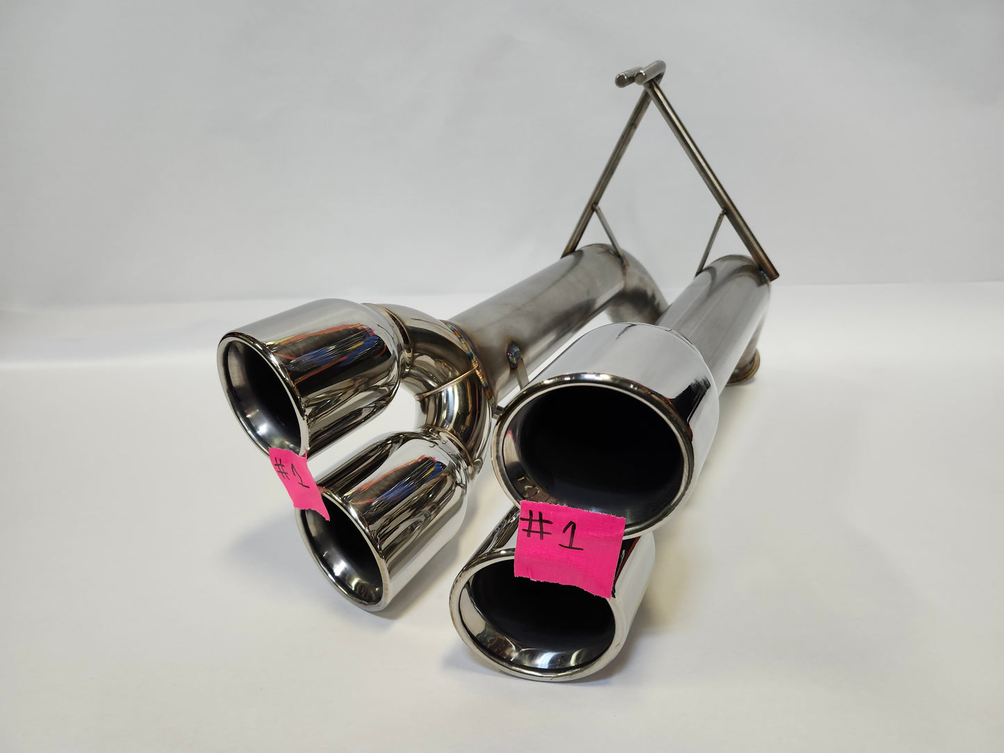 22+ WRX Blemished Extreme Catback Exhaust System With Polished Tips #1