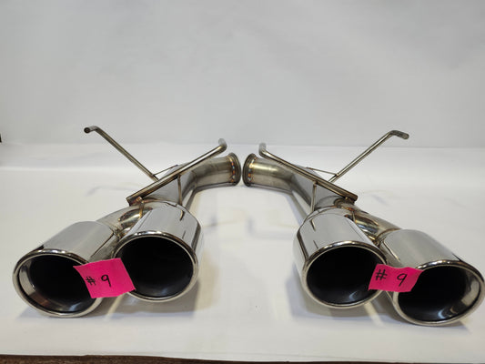 22+ WRX Blemished Extreme Catback Exhaust System With Polished Tips REAR SECTION ONLY #9