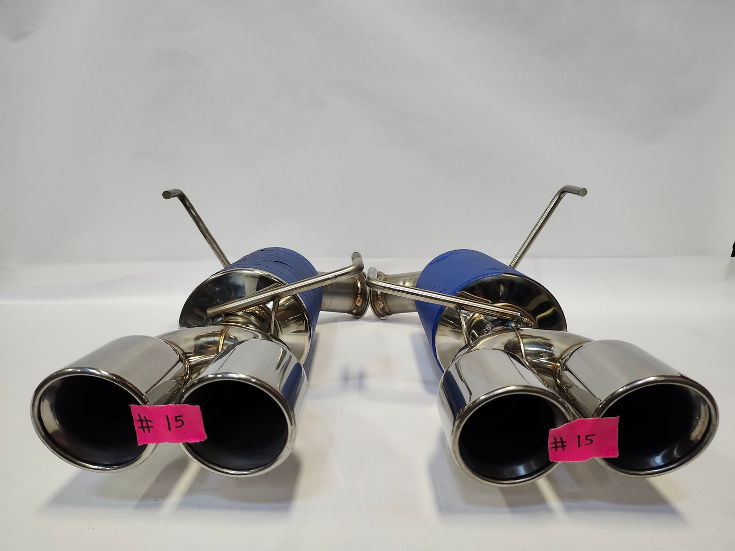 22+ WRX Blemished Muffled Catback Exhaust System REAR SECTION ONLY With Polished Tips #14