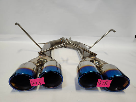 Subaru WRX/STI 2015+ Catback Exhaust System Extreme Blemished Blue Tips #18