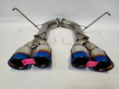 Subaru WRX/STI 2015+ Catback Exhaust System Extreme Blemished REAR SECTION ONLY Blue Tips #20