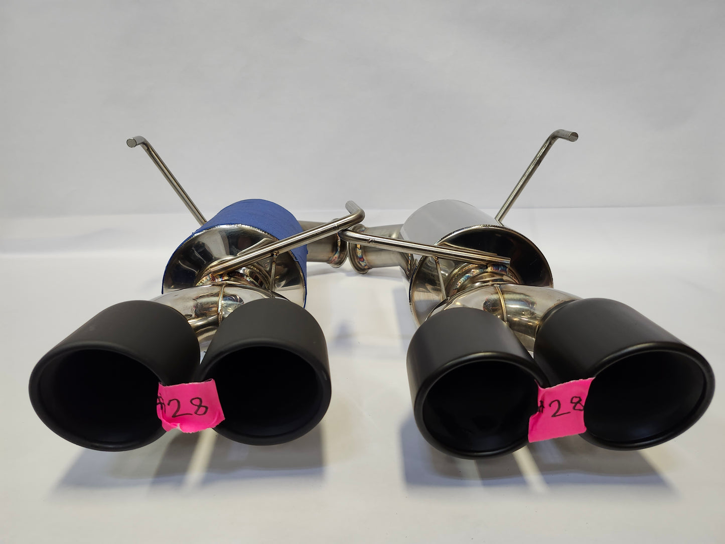 22+ WRX Blemished Muffled Catback Exhaust System REAR SECTION ONLY With Black Tips #28