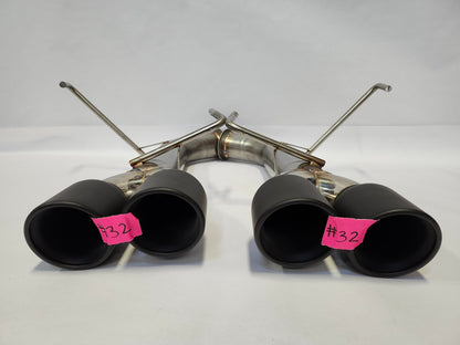 Subaru WRX/STI 2015+ Catback Exhaust System REAR SECTION ONLY Extreme Blemished Black Tips #32