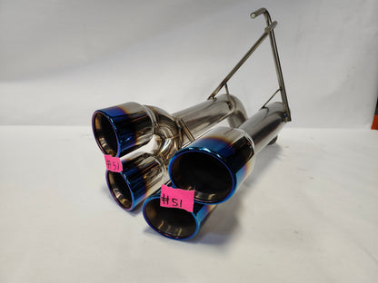 22+ WRX Blemished Extreme Catback Exhaust System With Blue Tips #51