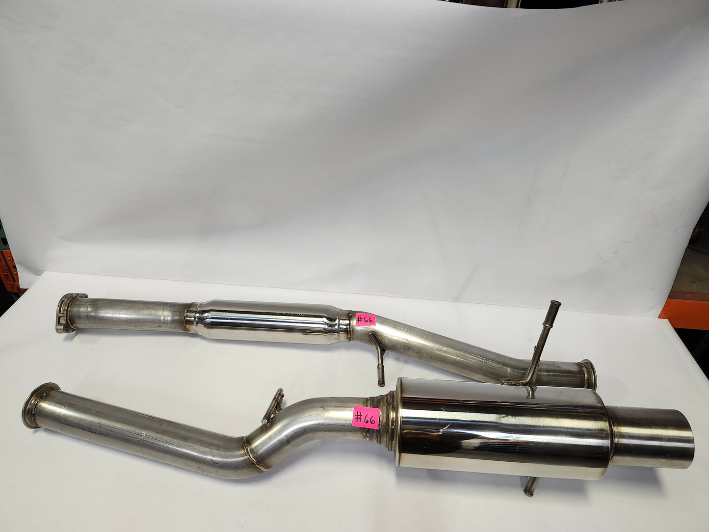 04-07 Subaru STI Single Exit Catback Exhaust System Blemished #66