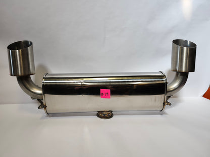 08-16 Mitsubishi Evo X V3 Quiet Exhaust System Blemished #79