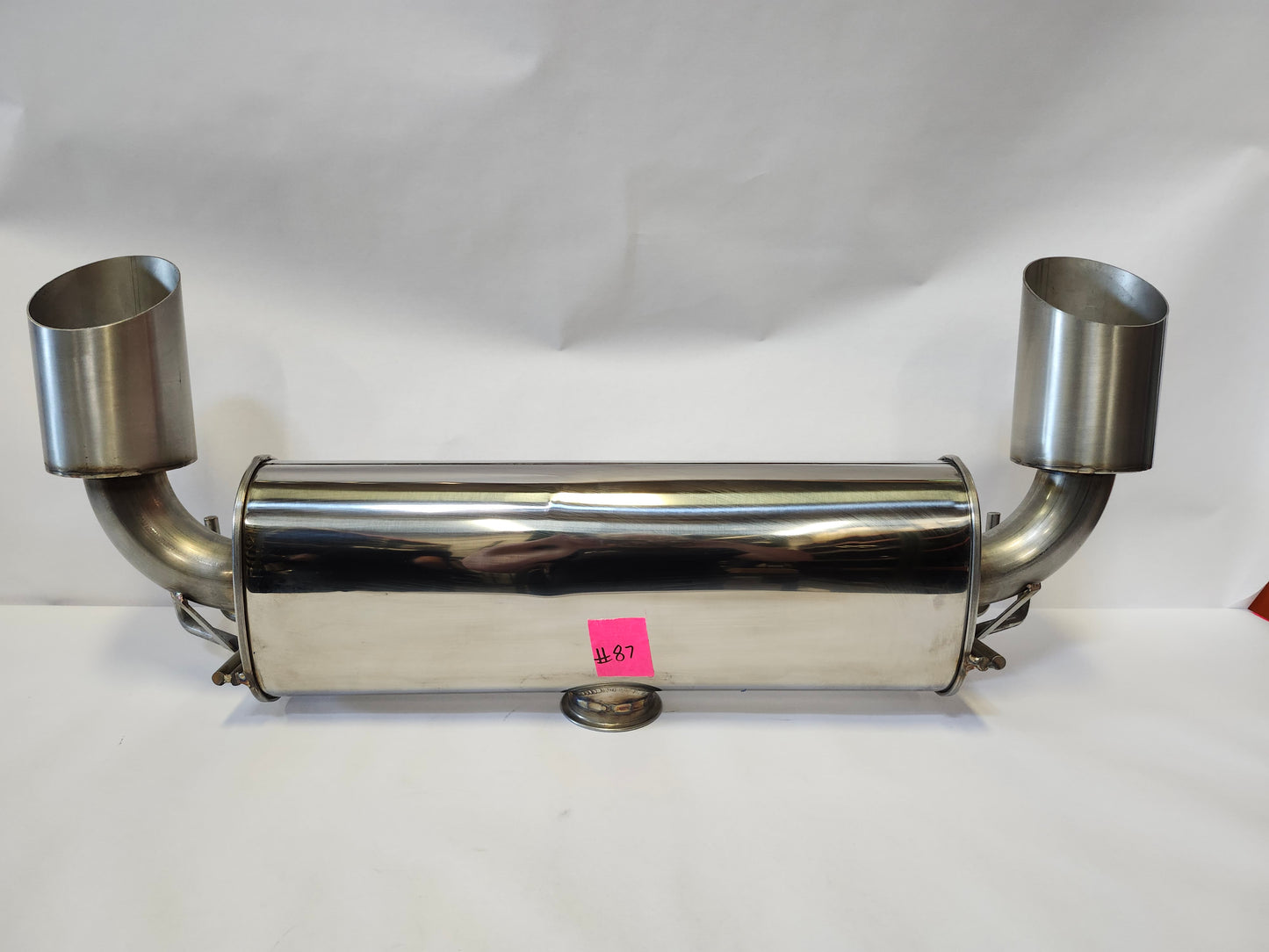 08-16 Mitsubishi Evo X V3 Quiet Exhaust System Blemished #87