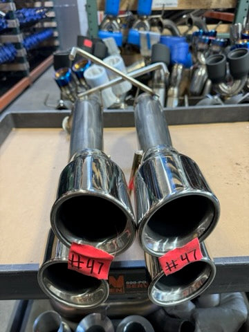 22+ WRX Blemished Extreme Catback Exhaust System With Polished Tips #47