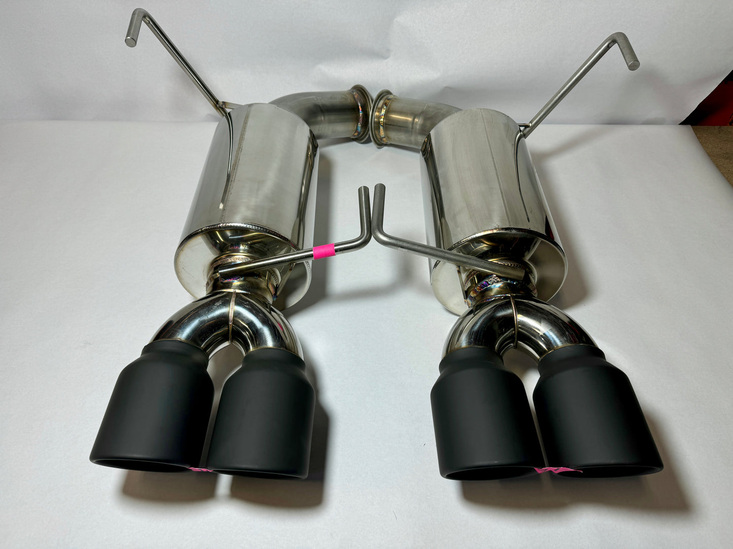 ETS 22+ WRX Blemished Muffled Catback Exhaust System With Black Tips #91