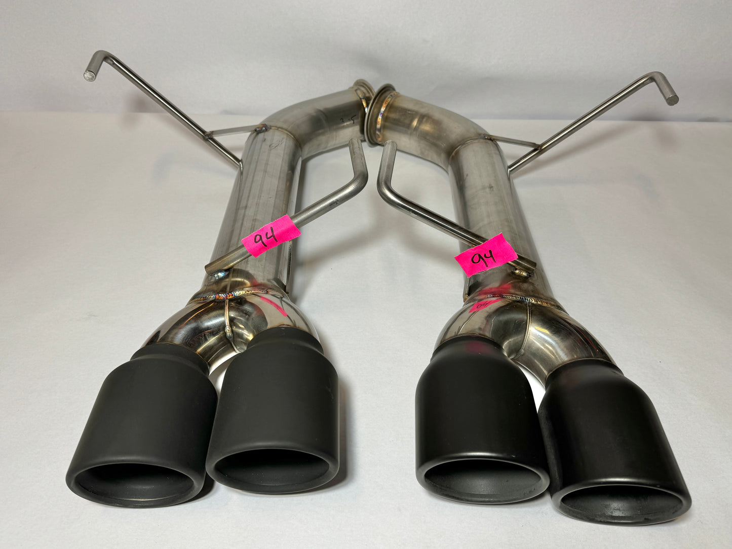 ETS 22+ WRX Blemished Extreme Catback Exhaust System With Black Tips #94