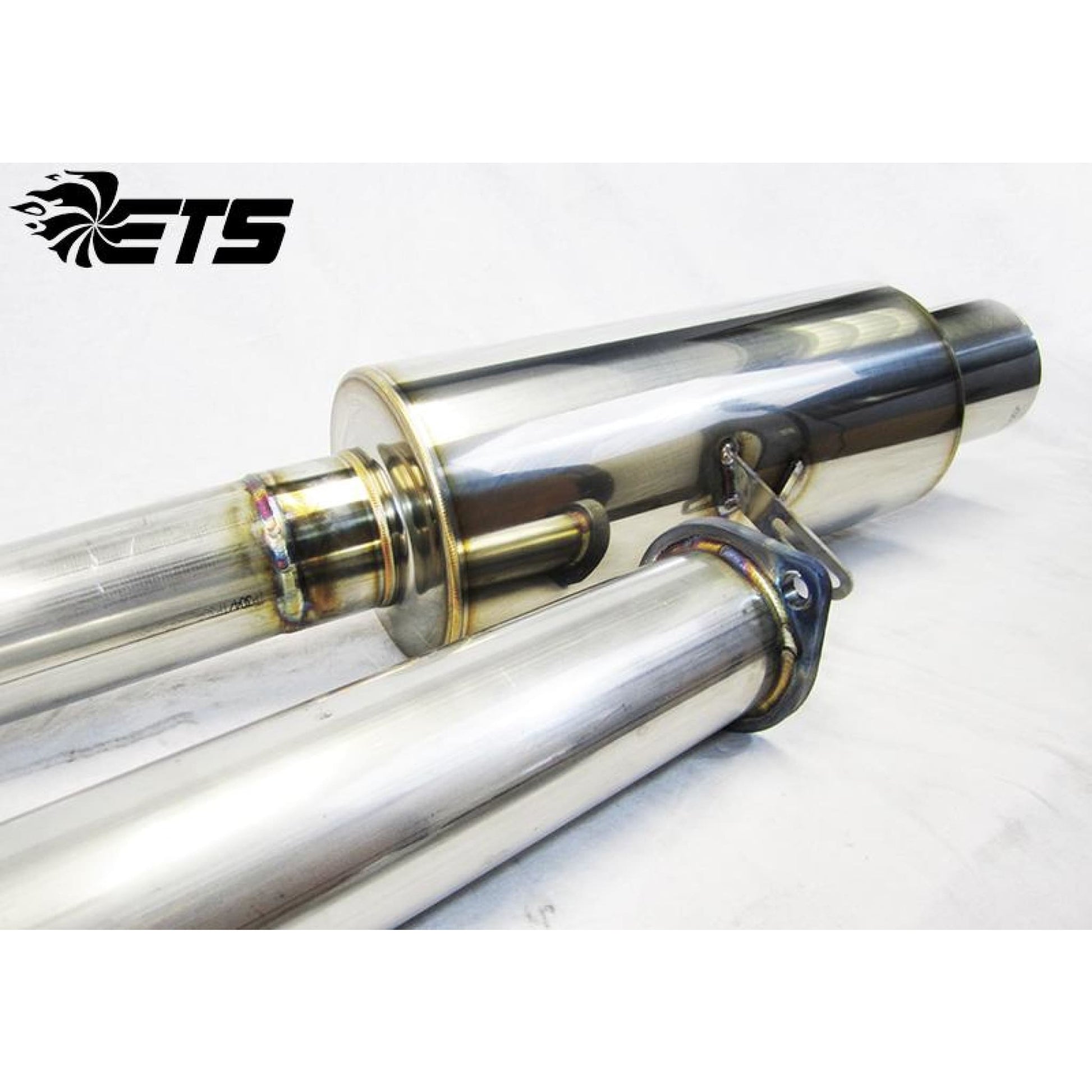 ETS 08-16 Mitsubishi Evo X Stainless Single Exit Exhaust System - Mitsubishi Evolution X