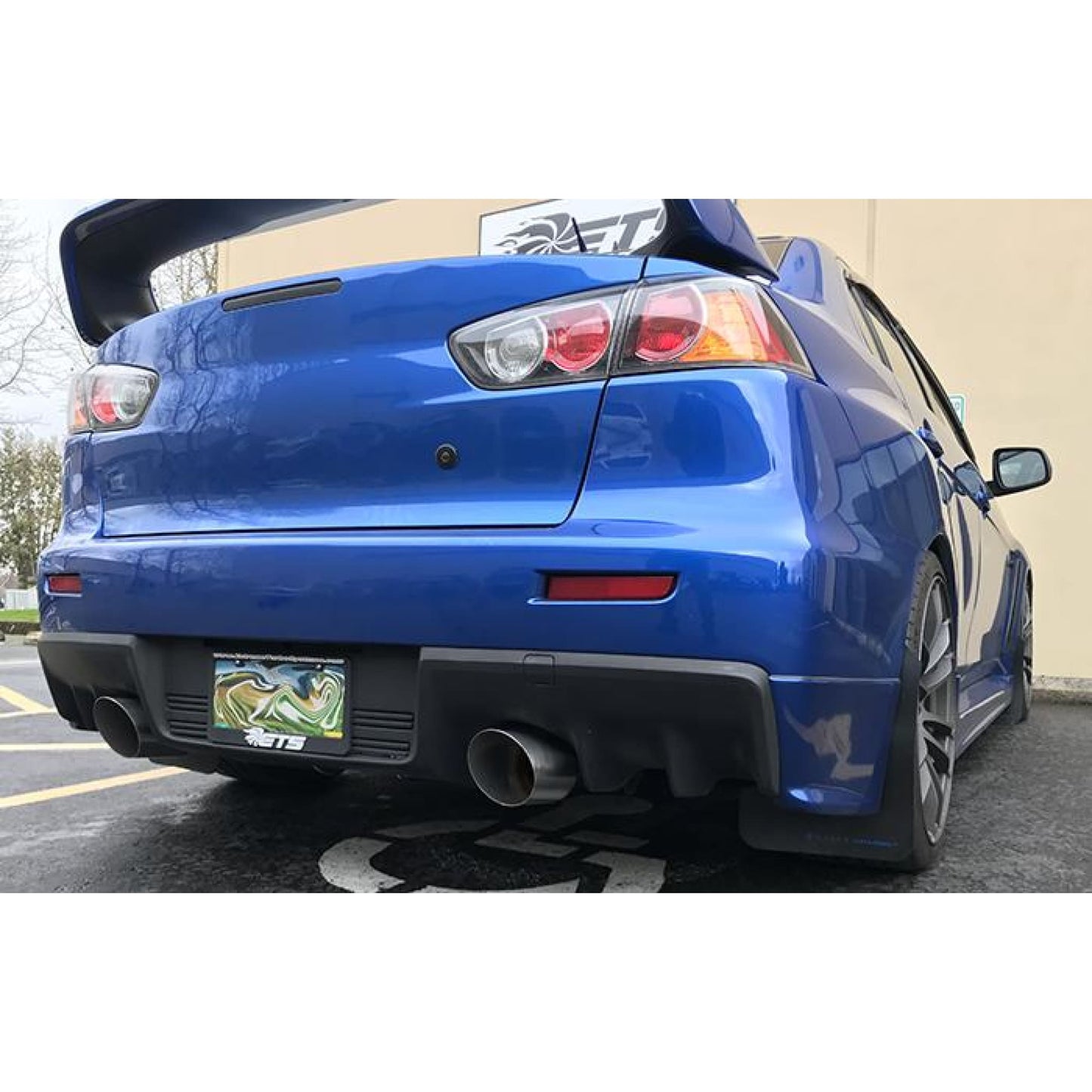 ETS 08-16 Mitsubishi Evo X V3 Quiet Rear Section - Mitsubishi Evolution X