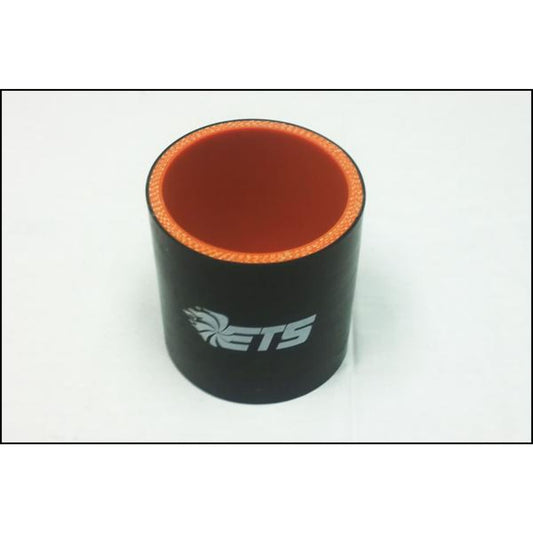 ETS 1.37 Straight Black Silicone Coupler