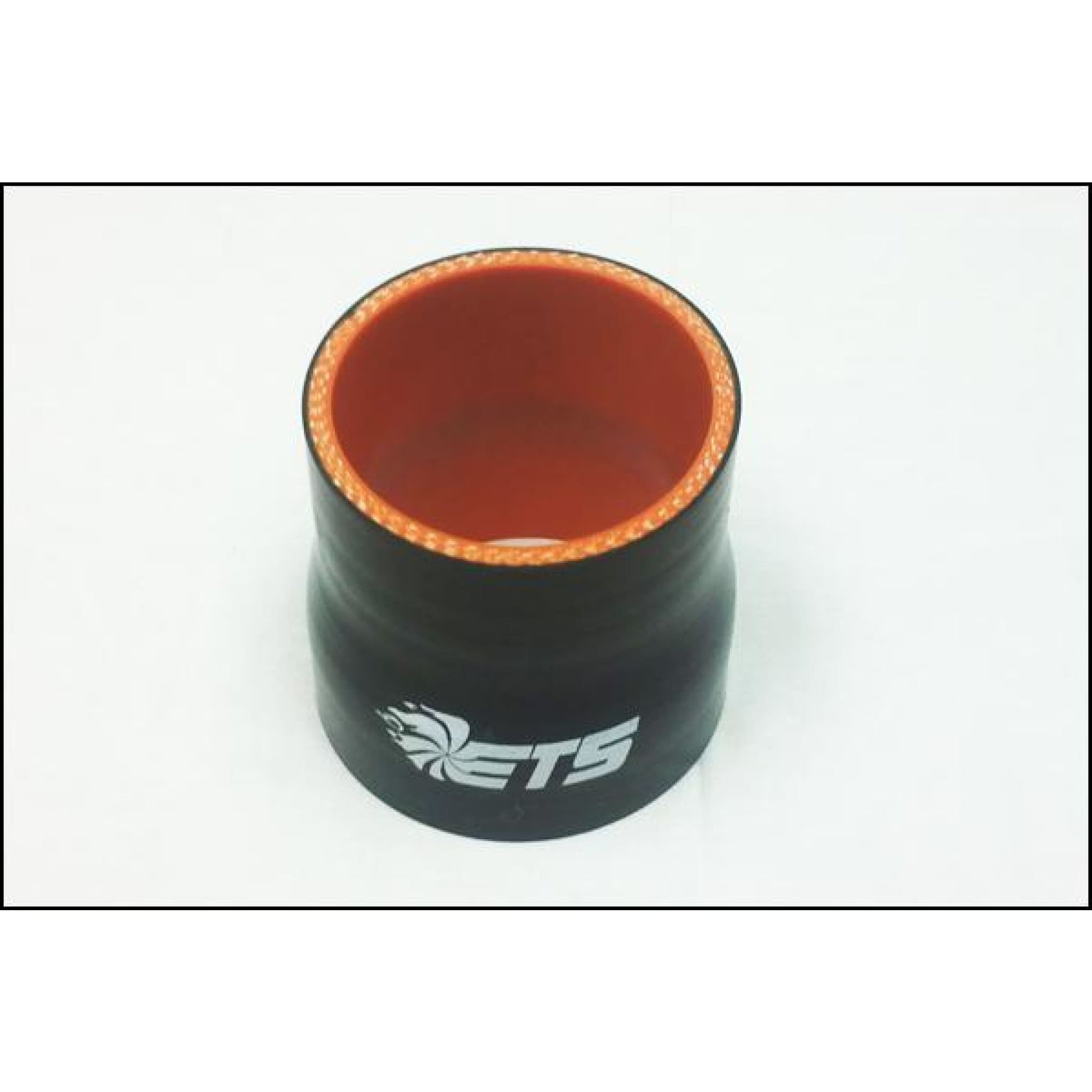 ETS 1.75 - 2.5 Straight Reducer Black Silicone Coupler