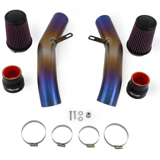 ETS 2009 - 2019 Nissan GTR (R35) Titanium Twin Turbo Air Intake Kit - GT-R